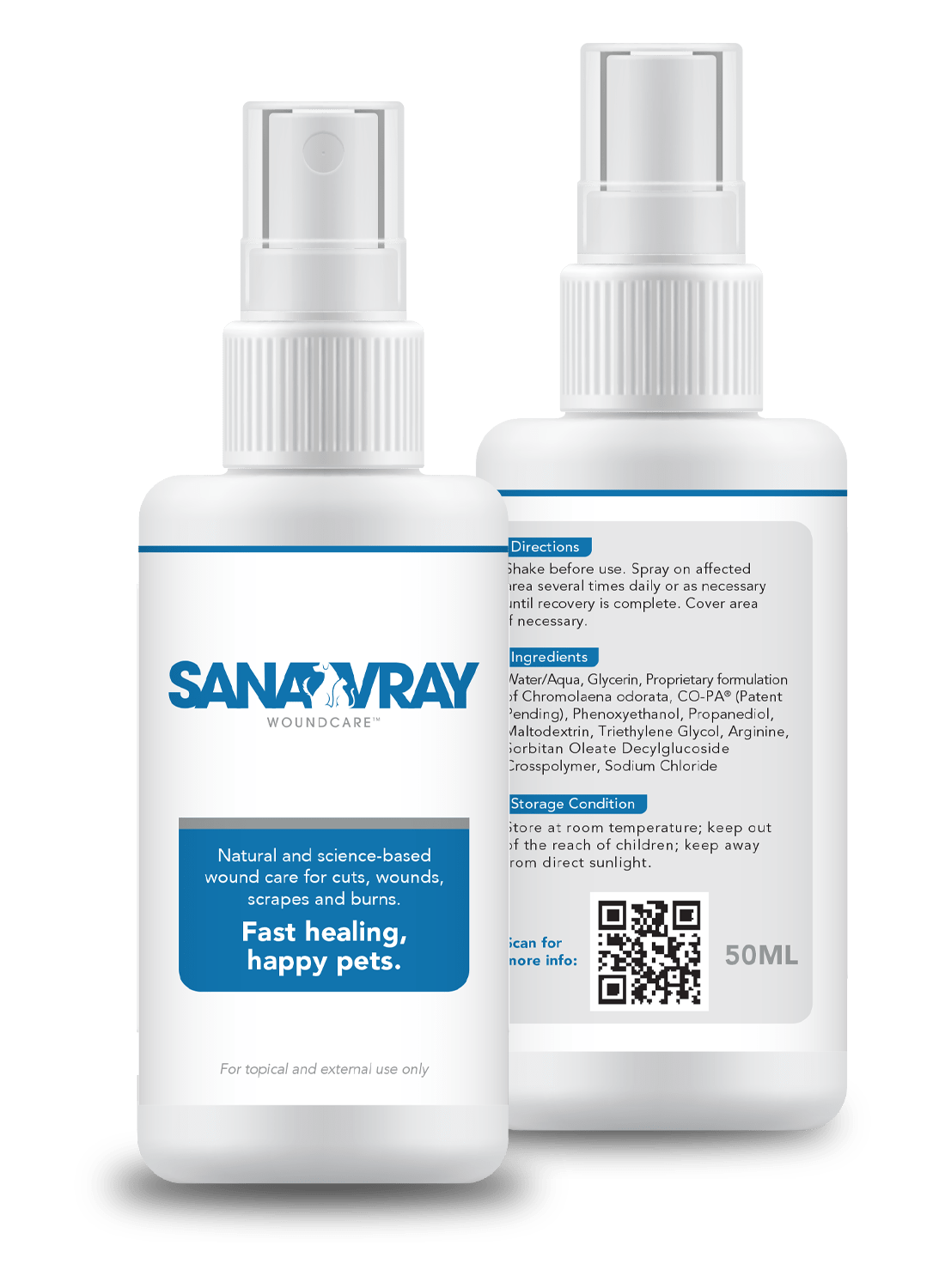 Sanavray Wound Healing Product For Animals